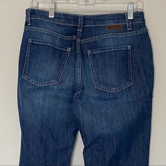 Boden Blue Denim Skinny Ankle Skimmer Mid-Rise Jeans, size 8L - Picture 5 of 15